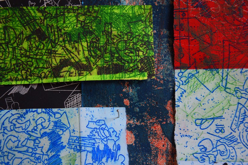 5 out of 10 - a track for five matrices and ten prints